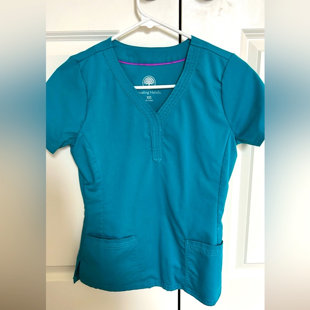 Healing Hands Scrub Top